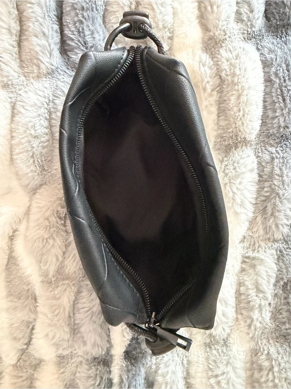 Sephora Black Quilted Cosmetic Pouch - ROGUE BAG